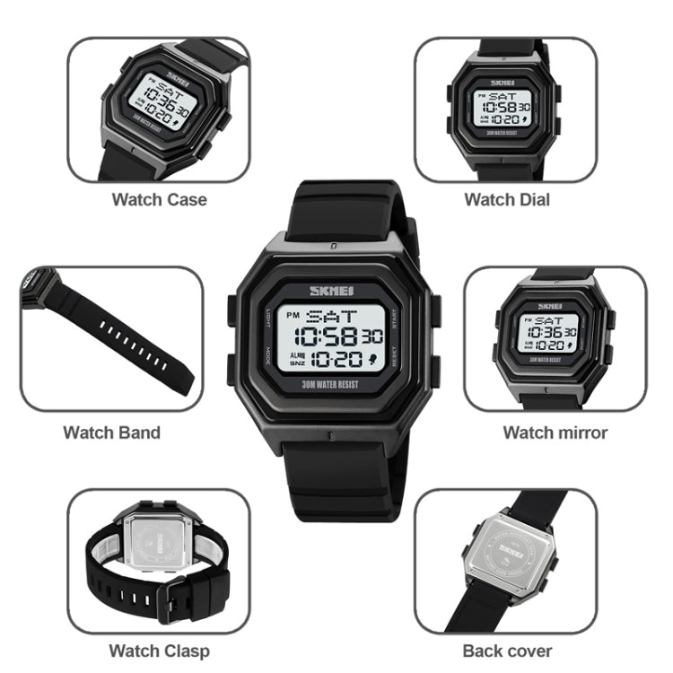 Watch – Silicone (Black)