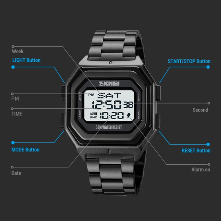 Watch – Silicone (Black)