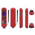 For TCL Roku Voice Remote Pro Y30 Remote Control Shockproof Silicone Protective Case, For TCL Roku Voice Remote Pro(Red), For TCL Roku Voice Remote Pro(Luminous Green), For TCL Roku Voice Remote Pro(Luminous Blue)                                       ... For TCL Roku Voice Remote Pro(Red) Red