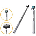 TELESIN 1.2m Carbon Fiber Monopod Selfie Stick With 1/4 Screw For Action Cameras, 1.2m 1.2m