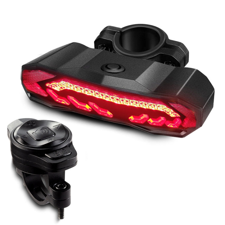 SF31 Bicycle Smart Brake Taillight USB Alerter Night Ride Ride Mountain Vehicle Turn LED Taillights, SF31 New Remote Control SF31 New Remote Control