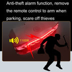 SF31 Bicycle Smart Brake Taillight USB Alerter Night Ride Ride Mountain Vehicle Turn LED Taillights, SF31 New Remote Control