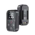 TELESIN T10 80m Bluetooth Remote Control For GoPro Hero11 Black / HERO10 Black / HERO9 Black / HERO8 Black /Max – Waterproof, Bluetooth, TPU, For GoPro
