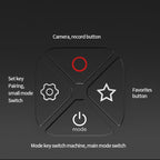TELESIN T10 80m Bluetooth Remote Control For GoPro Hero11 Black / HERO10 Black / HERO9 Black / HERO8 Black /Max – Waterproof, Bluetooth, TPU, For GoPro