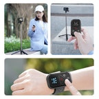 TELESIN T10 80m Bluetooth Remote Control For GoPro Hero11 Black / HERO10 Black / HERO9 Black / HERO8 Black /Max – Waterproof, Bluetooth, TPU, For GoPro
