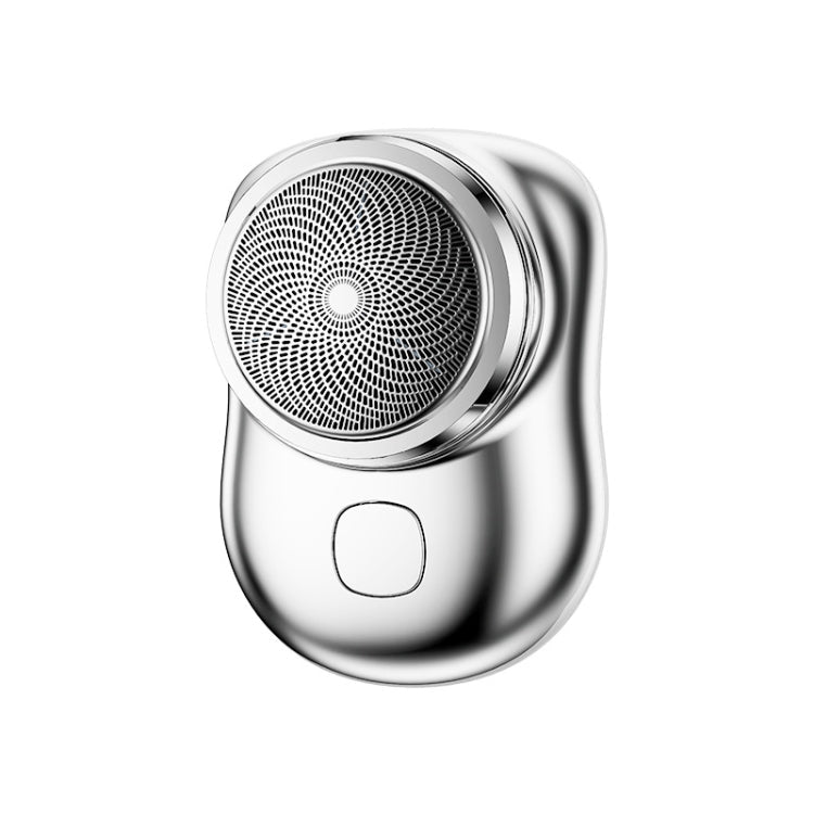 Electric Mini Shaver USB Rechargeable Waterproof Portable Razor, Mini Mini Silver