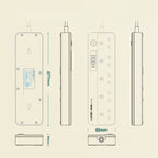 LDNIO 5+4 Ports Multifunctional Travel Home Office Fast Charging Socket