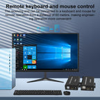 BW-HKE60A HDMI 60m KVM With USB Extender Support POE Single-End Power Supply With US Plug, BW-HKE60A