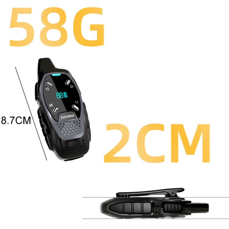 LED Display USB Charging Wireless Handheld Small Mini Walkie Talkie, A13 (Black), A13 (White), A13 (Grey), A13 (Red), A13 (Green), A13 (Blue) – Waterproof