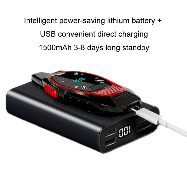 LED Display USB Charging Wireless Handheld Small Mini Walkie Talkie, A13 (Black), A13 (White), A13 (Grey), A13 (Red), A13 (Green), A13 (Blue) – Waterproof