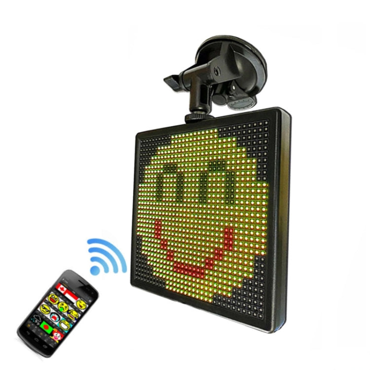 P4-32x32 RGB Full Color Emoticon Picture LED Car Display Wireless Transmission Wifi Custom, P4-32x32 RGB USB P4-32x32 RGB USB