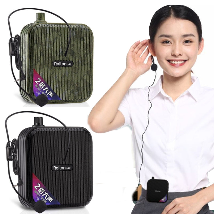 Rolton K600 7.4V Bluetooth Wirelss Audio Speaker Megaphone Voice Amplifier With Transmitter, With Transmitter