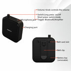 Rolton K600 7.4V Bluetooth Wirelss Audio Speaker Megaphone Voice Amplifier With Transmitter, With Transmitter