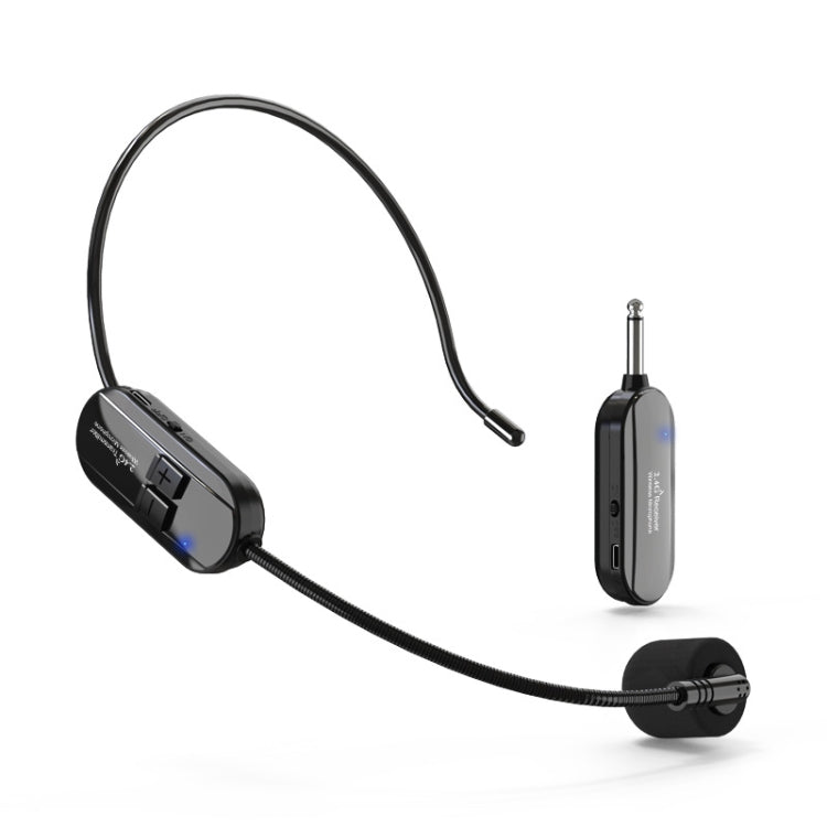 Wireless Head-Mounted Condenser Microphone Anti-Howling Loudspeaker, G103 3.5mm, G103 6.35mm 1 for 1, G103 6.35mm 1 for 2 G103 6.35mm 1 for 1