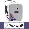 Rolton K600 7.4V Bluetooth Audio Speaker Megaphone Voice Amplifier Without Transmitter, Without Transmitter Without Transmitter White