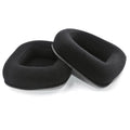 For Logitech Astro A20 2pcs Fleece Memory Foam Headphone Covers Earmuffs Full Black