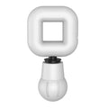 TS201 Square Muscle Relaxation Wireless Fascia Gun Mini Adjustable Portable Massager White
