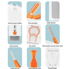 Q11 11-in-1 Multifunctional Bluetooth Headset Cleaning Pen Computer Keyboard Cleaning Kit, Q11