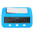 HQT101 Plastic Chess Clock Go Chess Timer, HQT101 Blue, HQT101 Red Wine HQT101 Blue Blue