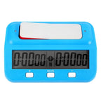 HQT101 Plastic Chess Clock Go Chess Timer, HQT101 Blue, HQT101 Red Wine HQT101 Blue Blue