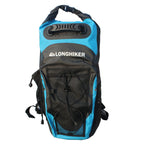 LONGHIKER Outdoor Diving Fin Backpack Drifting Swimming Fishing Ski Bag Blue