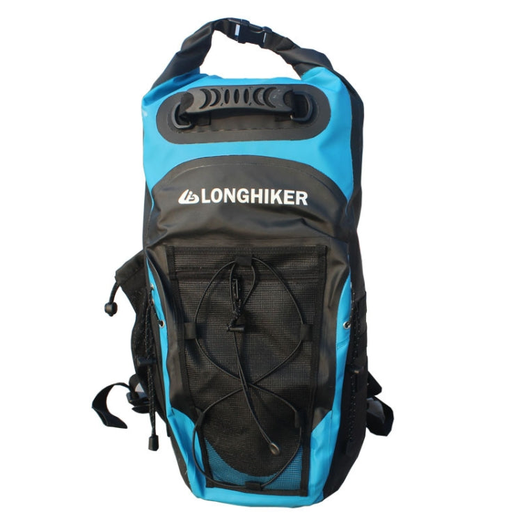 LONGHIKER Outdoor Diving Fin Backpack Drifting Swimming Fishing Ski Bag Blue