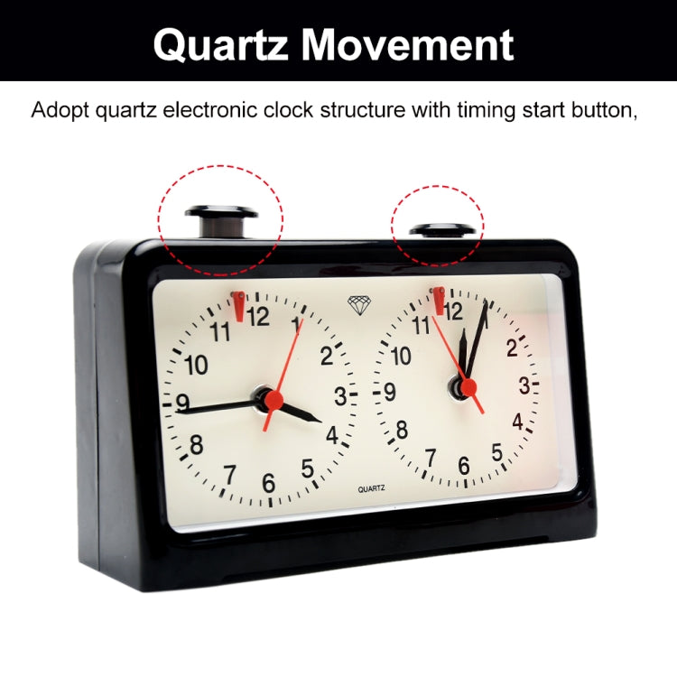 DT02 Quartz Chess Clock Chess and Go Timer, DT02