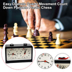 DT02 Quartz Chess Clock Chess and Go Timer, DT02