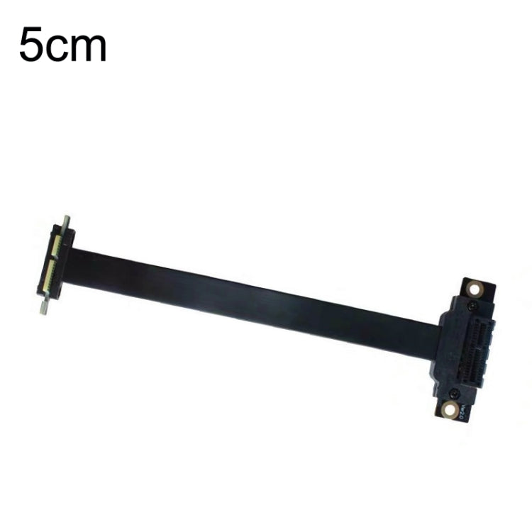 PCI-E 3.0 1X 90 Degrees Graphics Card / Wireless Network Card Extension Cable, Cable Length:, 5cm, 10cm, 15cm, 20cm, 25cm, 30cm, 40cm, 50cm – Durable Build, Easy to Use 5cm