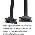 PCI-E 3.0 1X 90 Degrees Graphics Card / Wireless Network Card Extension Cable, Cable Length:, 5cm, 10cm, 15cm, 20cm, 25cm, 30cm, 40cm, 50cm – Durable Build, Easy to Use