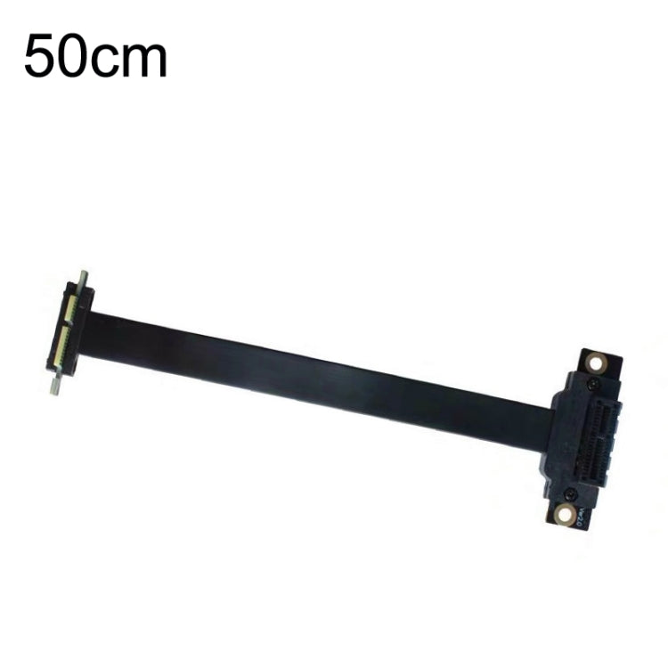 PCI-E 3.0 1X 90 Degrees Graphics Card / Wireless Network Card Extension Cable, Cable Length:, 5cm, 10cm, 15cm, 20cm, 25cm, 30cm, 40cm, 50cm – Durable Build, Easy to Use 50cm