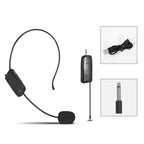 UHF Wireless Headset Microphone Lavalier Headset Amplifier, One For One, One For Two One For One
