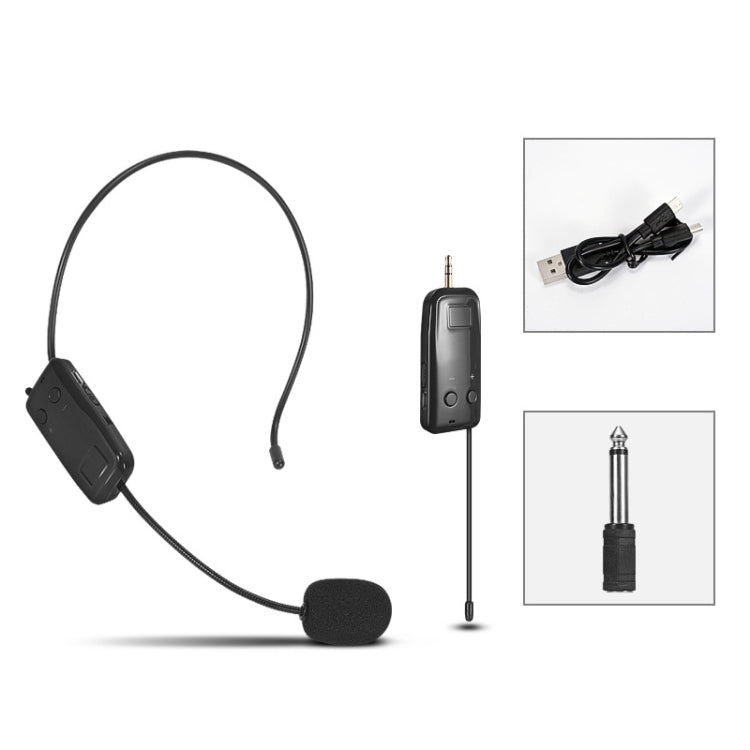 UHF Wireless Headset Microphone Lavalier Headset Amplifier, One For One, One For Two One For One