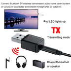 RX-TX-413 Adapter – USB Bluetooth Receiving Launch 2 In 1 Adapter, RX-TX-413 Black,...