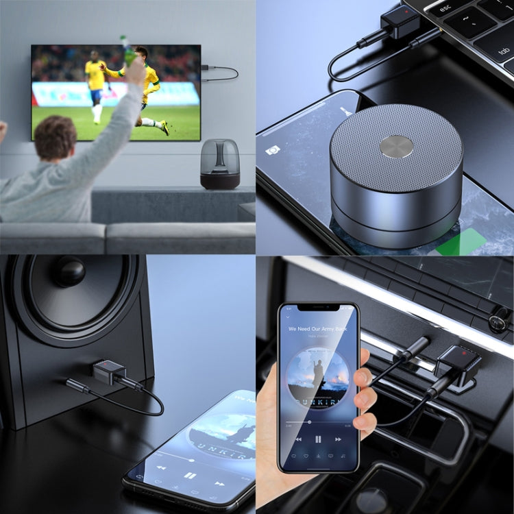 RX-TX-413 Adapter – USB Bluetooth Receiving Launch 2 In 1 Adapter, RX-TX-413 Black,...