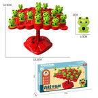 Children Stacking Fun Double Interactive Balance Top Tower, Style:, Frog English Color Box Balance Tree, Frog Balance Battle – Durable Build, Easy to Use