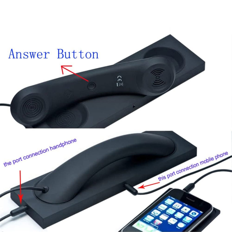 3.5mm Universal Office Mobile Phone Retro External Headset Mobile Phone...