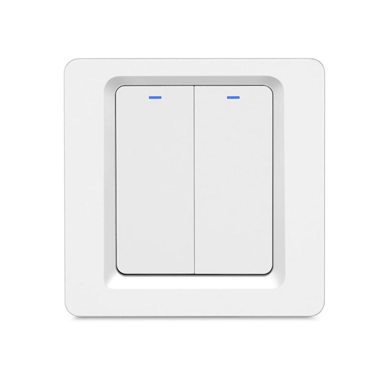 Tuya ZigBee Smart Single-fire Zero-fire Sharing Switch Phone Control Voice Panel EU Plug, Spec:, 1 Button, 2 Buttons, 3 Buttons – Durable Build, Easy to Use 2 Buttons