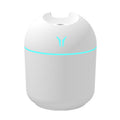 USB Mini Desktop Colorful Night Light Car Humidifier, Spec:, 250ml (Y-White), 250ml (Y-Pink), 250ml (Y-Blue), 220ml (Y2-White), 220ml (Y2-Pink), 220ml (Y2-Blue) 250ml (Y-White)