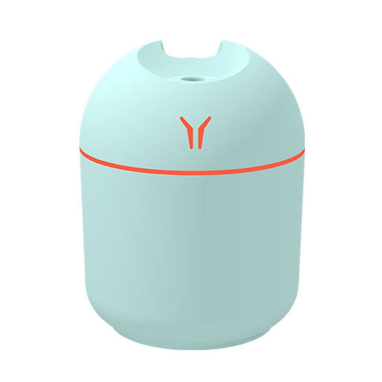 USB Mini Desktop Colorful Night Light Car Humidifier, Spec:, 250ml (Y-White), 250ml (Y-Pink), 250ml (Y-Blue), 220ml (Y2-White), 220ml (Y2-Pink), 220ml (Y2-Blue) – Durable Build, Easy to Use 250ml (Y-Blue)