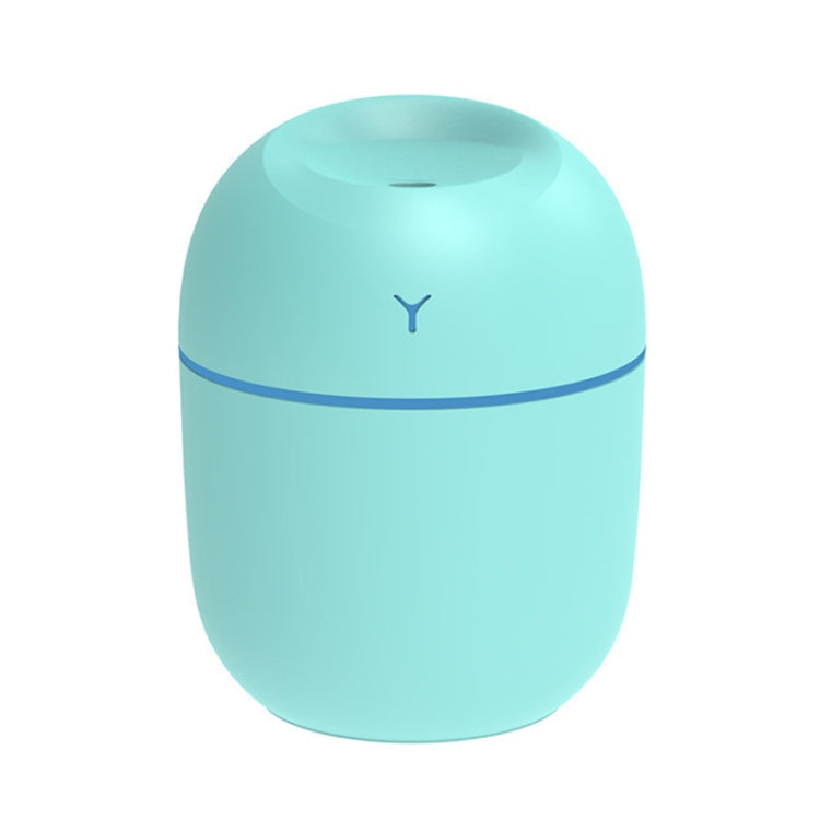 USB Mini Desktop Colorful Night Light Car Humidifier, Spec:, 250ml (Y-White), 250ml (Y-Pink), 250ml (Y-Blue), 220ml (Y2-White), 220ml (Y2-Pink), 220ml (Y2-Blue) – Durable Build, Easy to Use 220ml (Y2-Blue)