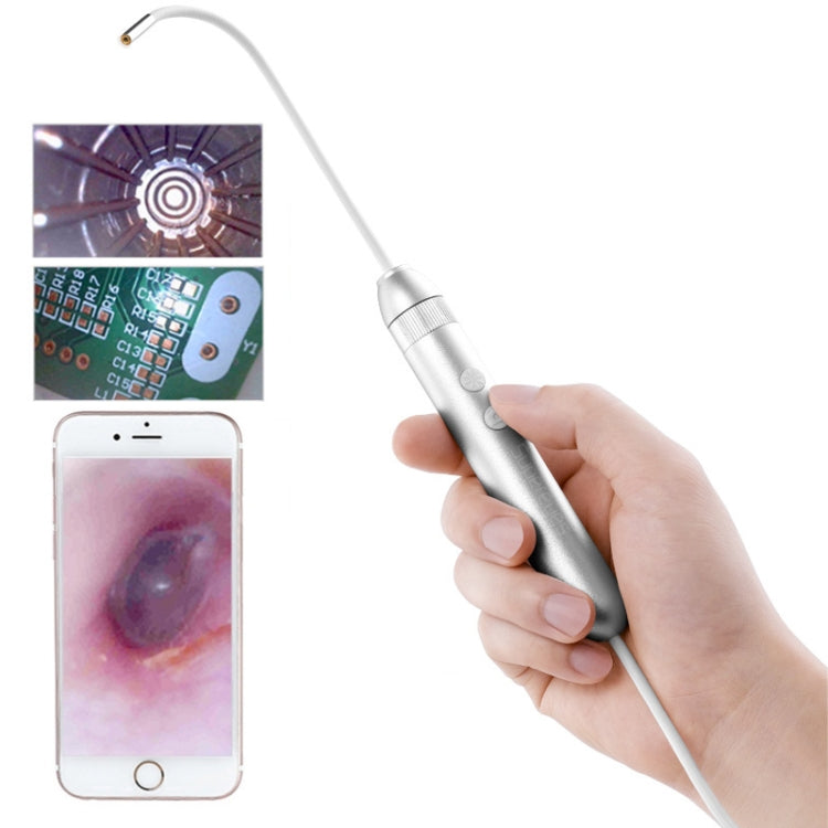 Supereyes Y001+ 4mm Focusable Tube Nasal Throat Oral Electronic Endoscope, Y001+ Y001+