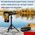 Apexel APL-36XJJ020 36X HD Telescope Universal Telephoto Phone Lens + Clip + Tripod Set, APL-36XJJ020