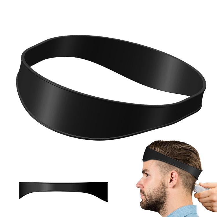 Salon Neck Hair Line Guide Barber Trim Ruler Hair DIY Tool Hair Trimming Template Tools, Non-adjustable (Black), Non-adjustable (Grey), Non-adjustable (Blue), Non-adjustable (Red) Non-adjustable (Black) Black