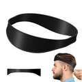 Salon Neck Hair Line Guide Barber Trim Ruler Hair DIY Tool Hair Trimming Template Tools, Non-adjustable (Black), Non-adjustable (Grey), Non-adjustable (Blue), Non-adjustable (Red) Non-adjustable (Black) Black