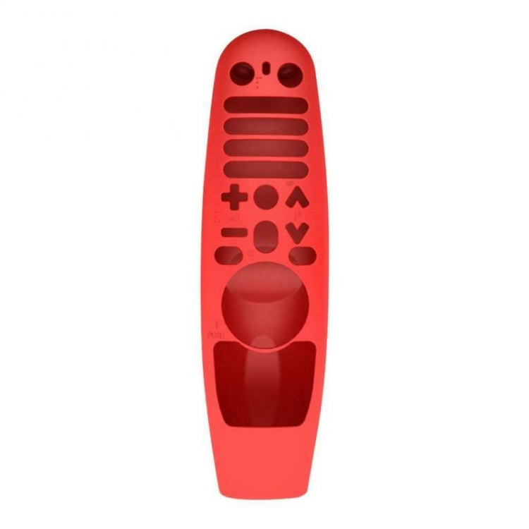 Y5 For LG AN-MR600/MR650/MR18BA/MR19BA Remote Control Silicone Protective Cover – Waterproof, Lanyard Red