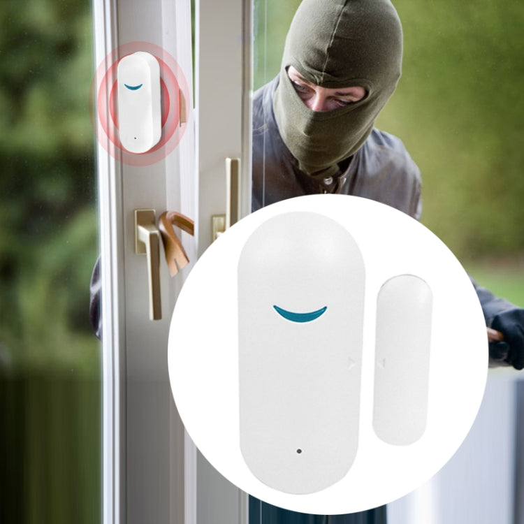 Tuya WiFi Door Magnetic Sensor Remote Intelligent Linkage Doors Windows Switch Anti-alarm APP Reminder Alarm, Tuya Door Magnetic Sensor Tuya Door Magnetic Sensor