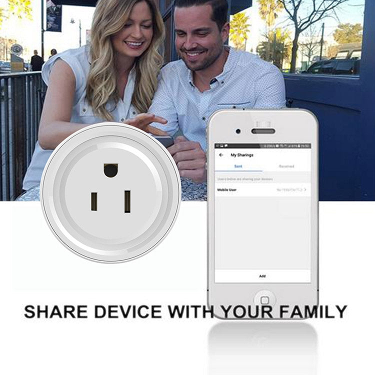 Tuya Smart App Wifi Smart Socket Phone Remote Timing Voice Switch Supports Alexa, UK Plug, Style: 16A Power Model, UK Plug, Style: 20A Power Model, US Plug, Style: 16A Power Model, US Plug, Style: 20A Power Model