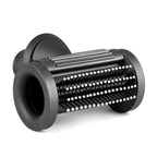 For Dyson Hair Dryer Nozzle Smooth Flyaway Attachment, Smooth Gray, Smooth Copper Nickel Color Smooth Gray Gray