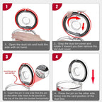 For Dyson V10 Slim / V12 Slim / V12 Dust Bin Sealing Ring Vacuum Cleaner Replacement Accessories, For Dyson V6 Dust Bin Base Lid, For Dyson V7 V8 Dust Bin Base Lid, For Dyson V10 V11 Dust Bin Base Lid, For Dyson V10 Dust Bin Sealing Ring              ...